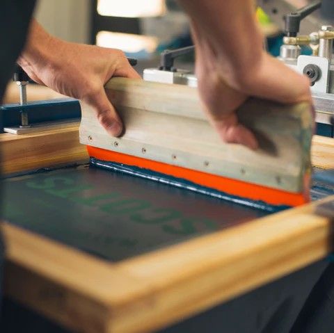 Screenprinter in space